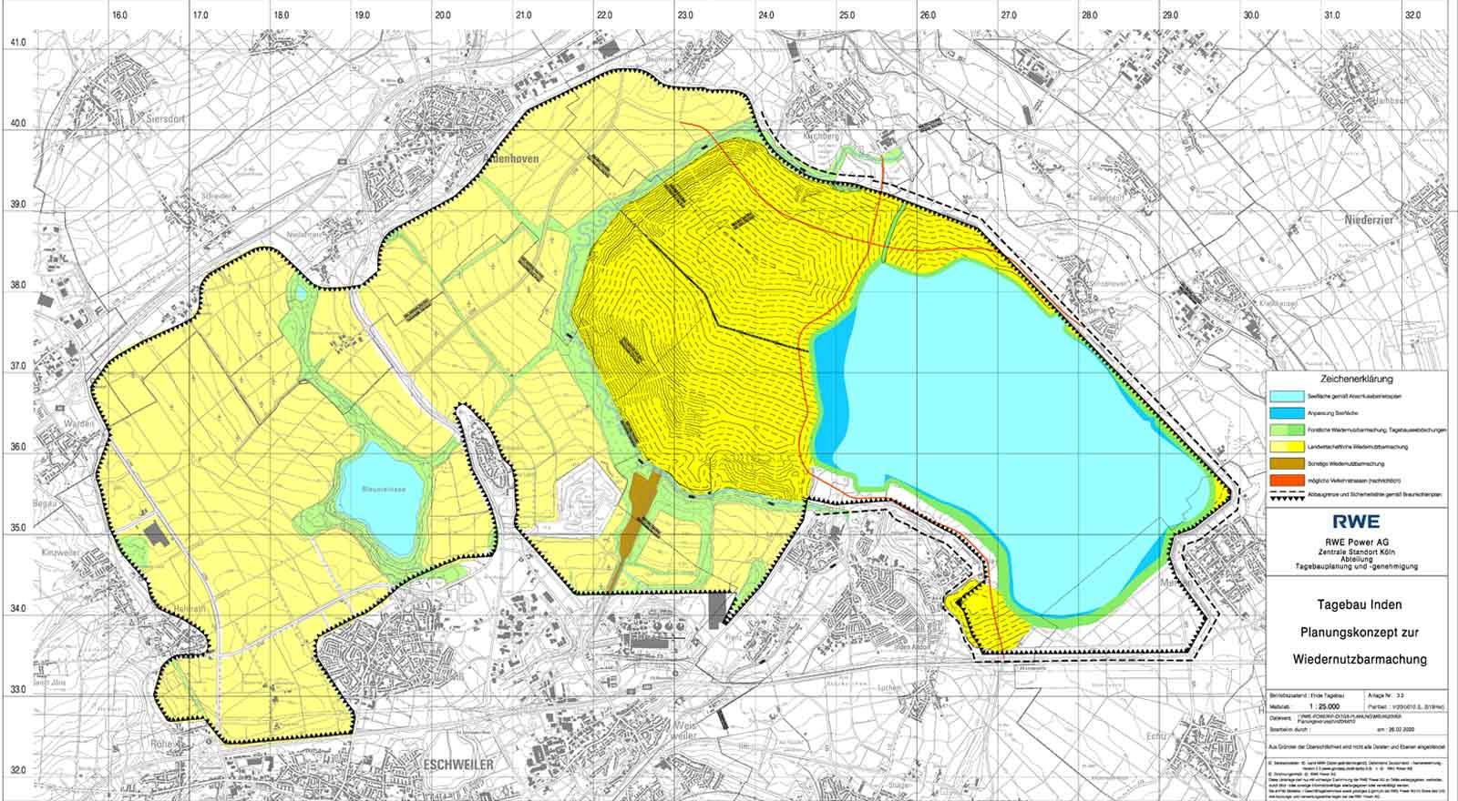 Neue Braunkohlenplanungen für das Rheinische Revier