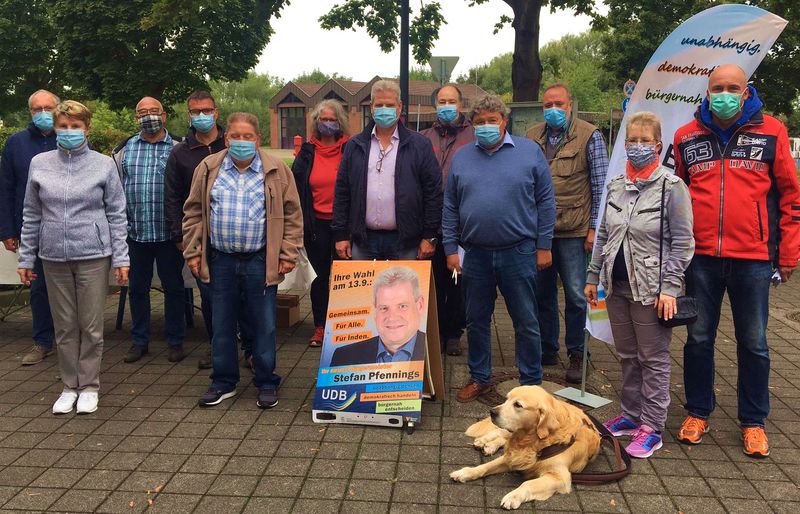 Info-Stand zur Kommunalwahl