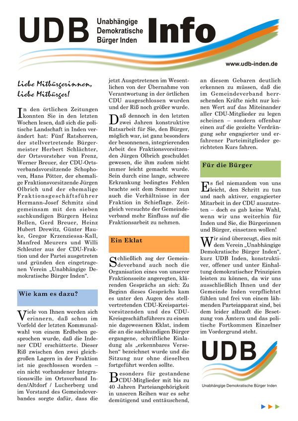 UDB Info2011 12 Seite 1